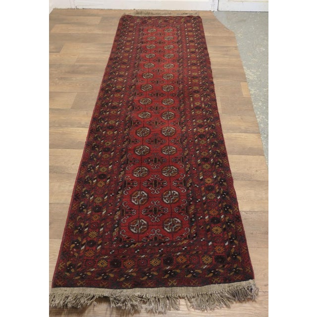 Textile Vintage Wool Runner Rug, 1930s For Sale - Image 7 of 7