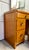 1940s John Stuart Blonde Wood 3-Piece Vanity, Mirror & Bentwood Stool For Sale - Image 16 of 18