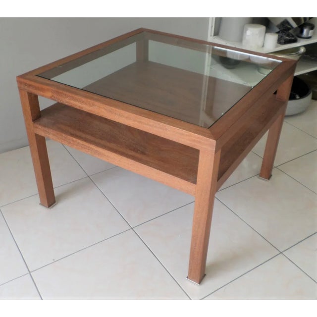 The Oxyde table was designed for the Mirak Collection by French architect Jean Michel Wilmotte in the late 1980's. The...