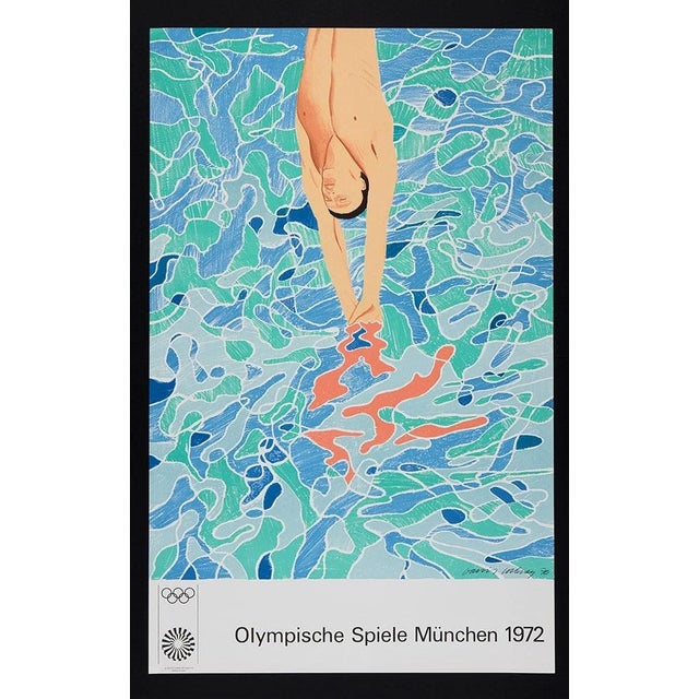 Modern Olympic Games Munich Poster by David Hockney, 1972 For Sale - Image 3 of 9