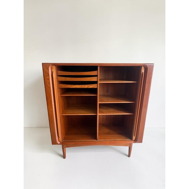 Vintage Danish Teak Highboard from Bernhard Pedersen & Søn, 1960s For Sale - Image 13 of 18