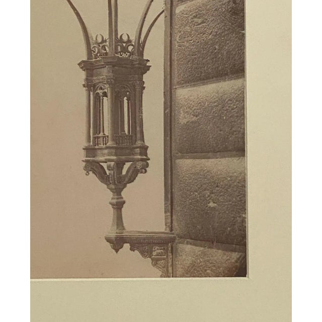 19th Century Photograph of a Baroque Iron Lantern For Sale - Image 4 of 5