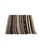 Mid-Century Modern Striped Vintage Kilim Rug - 4`0″ X 5`11″ For Sale - Image 3 of 6