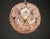 Metal Murano Sputnik Rose Chandelier 51 Daisy Rose Glass Flowers For Sale - Image 7 of 9