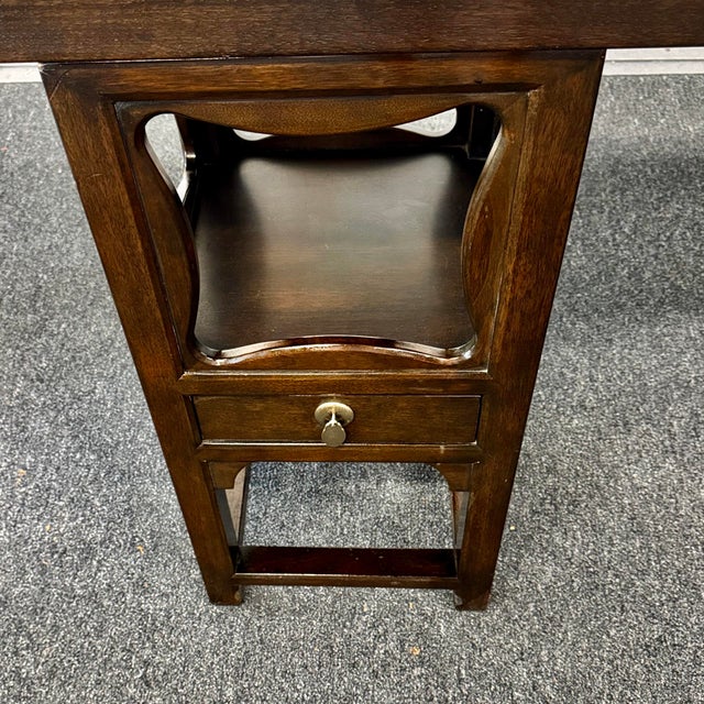 Asian Michael Taylor for Baker "Far East Collection" Console Table For Sale - Image 3 of 12