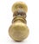 Vintage 1.75 In. Plain Brass Passage Door Knob Set For Sale - Image 4 of 6