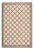 Sea Cottage Indoor Outdoor Rug Cream & Brown 5'3"x7'6" For Sale