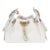 White Quilted Caviar Mini Chanel 25 Hobo Handbag For Sale