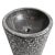 Modern Vintage Black Marble Carved Pedestal Sink For Sale - Image 3 of 5