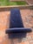 Blue Modern Chaise in Blue Velvet Attributed to Dialogica For Sale - Image 8 of 9