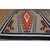 Antique Navajo Room Size Wool Brown Rug, Circa Date: 1940s. This exceptional example of mid-century Southwestern weaving...