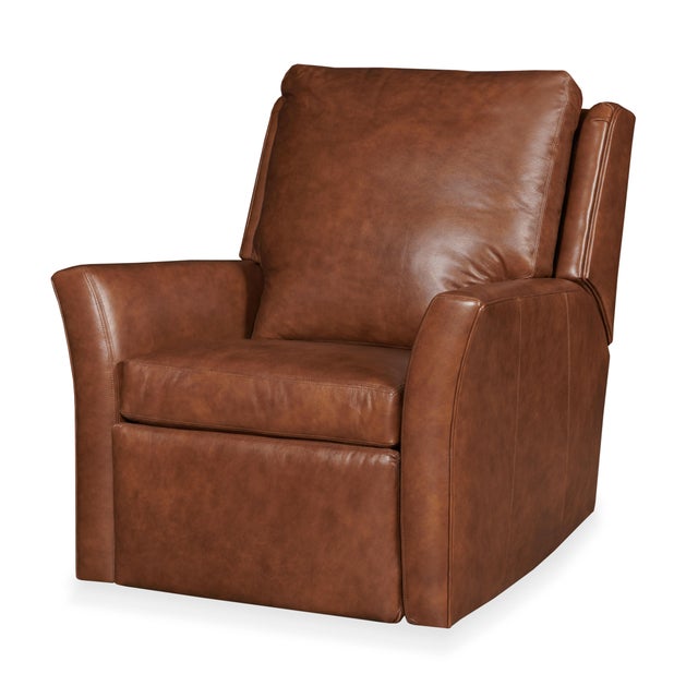 Century Furniture Aubry Swivel Glider Electric Recliner For Sale - Image 9 of 9