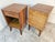 1960s Walnut Night Stands, A Pair For Sale - Image 9 of 16