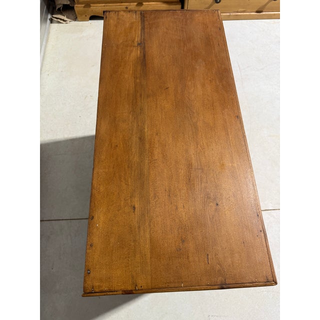 Antique Pine Three Drawers - Chest of Drawers From England For Sale - Image 12 of 18