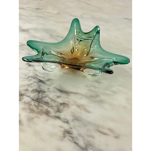 Mid-Century Murano Glass Bowl, 1960s For Sale - Image 3 of 9