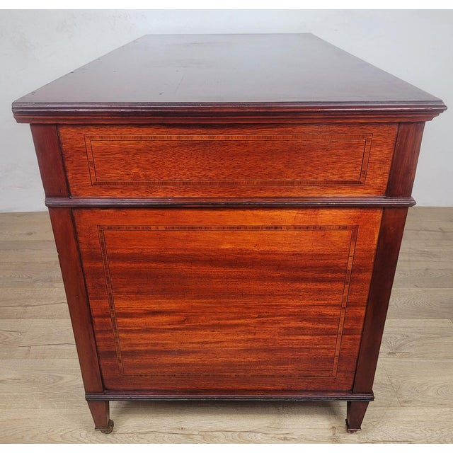 Antique Victorian Writing Desk from Maple & Co, 1890 For Sale - Image 17 of 18