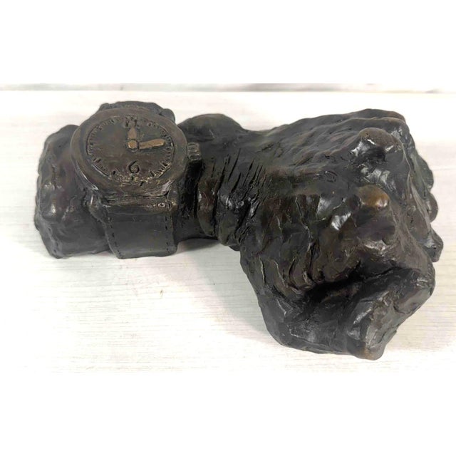 "15 Minutes of Fame"— Abstract Bronze Sculpture, Herbert Simon Estate, 1995 For Sale - Image 6 of 6