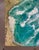 Modern Abstract Painting of Acrylic and Gold Leaf Signed Frenchy For Sale - Image 4 of 4