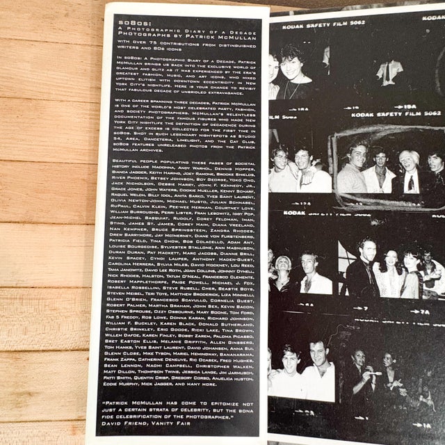 Forward by Tom Ford : New York nightlife in the 80s felt like that game where you dream up the ultimate dinner-party guest...