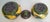 Vintage Kelly Jo Designs Pottery Olive Pattern Cream and Sugar Set Signed Nm For Sale In Dallas - Image 6 of 12