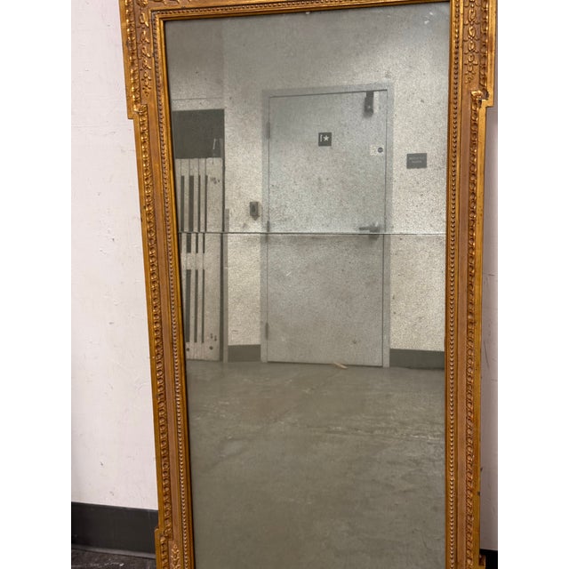 Neoclassical Giltwood Wall Mirror, Antique For Sale - Image 12 of 12