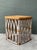 This vintage Equipale stool celebrates the enduring beauty of traditional Mexican craftsmanship through its handcrafted...