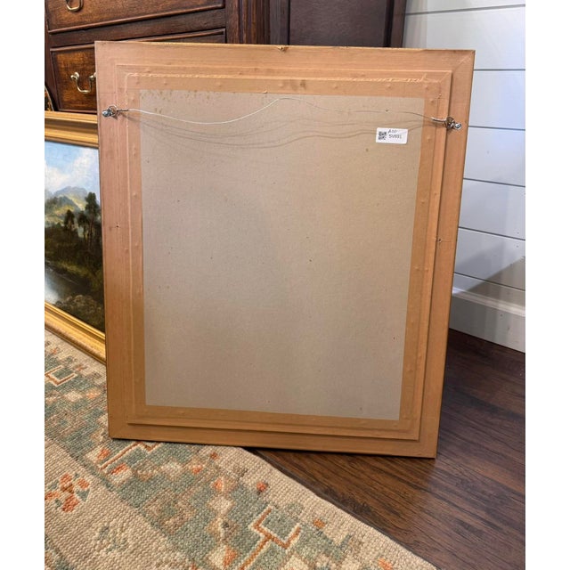 20th Century Oil on Board "White Roses" For Sale - Image 9 of 9