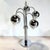Mid-Century Modern Robert Sonneman Style Chrome Atomic Waterfall Table Lamp For Sale - Image 3 of 9