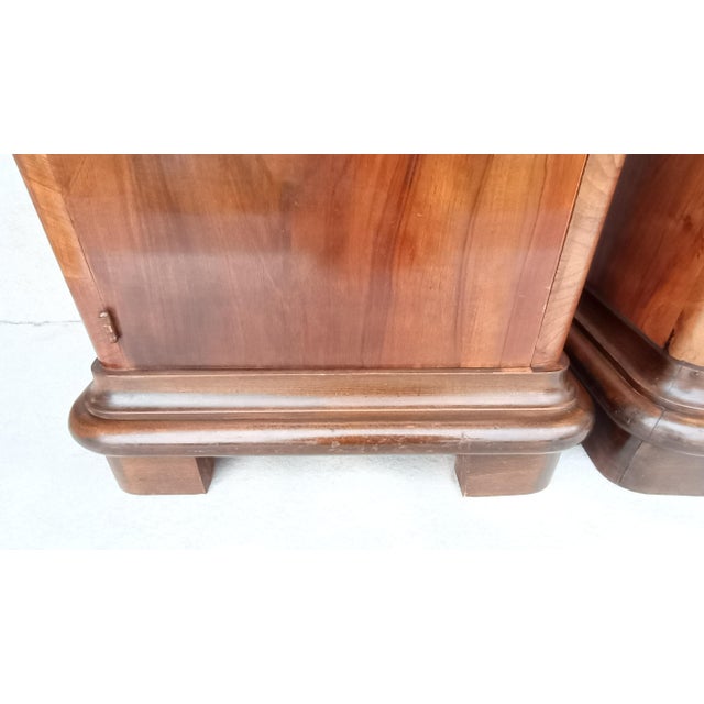 Bedside Tables by Jindrich Halabala for Up Závody, 1930s, Set of 2 For Sale - Image 17 of 18