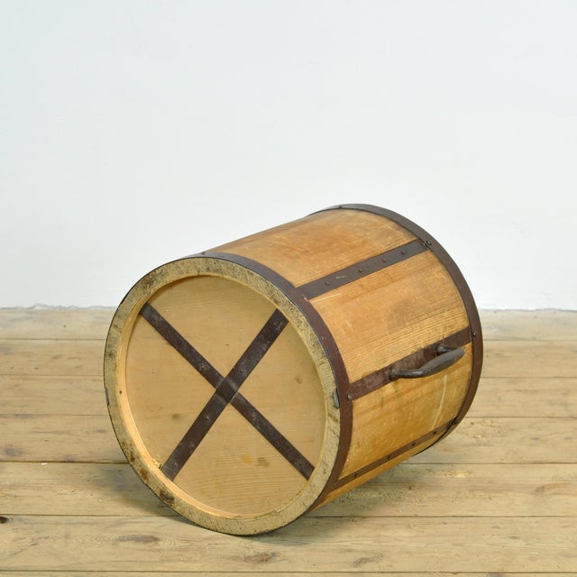 Vintage Japanese Wooden Rice Measure, 1930 For Sale - Image 6 of 10