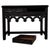 Antique Gothic Style Side Table in Carved Oak, 1800s For Sale - Image 3 of 12