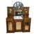 Servant Sideboard in Walnut Inlaid with France Mirror, 1850s For Sale - Image 18 of 18