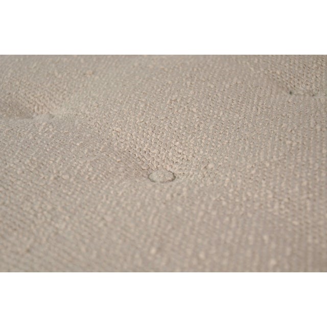 Ecru Sand Bouclé Sophia Slipper Chairs by Edward Wormley for Dunbar - A Pair For Sale In Miami - Image 6 of 12