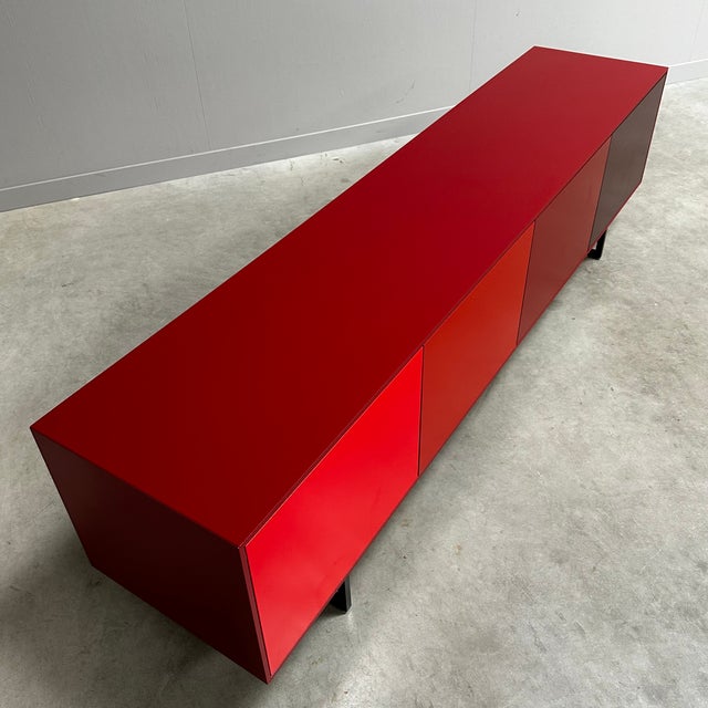 Pastoe Low Dutch Noon Sideboard from UMS Pastoe, 2000s For Sale - Image 4 of 14