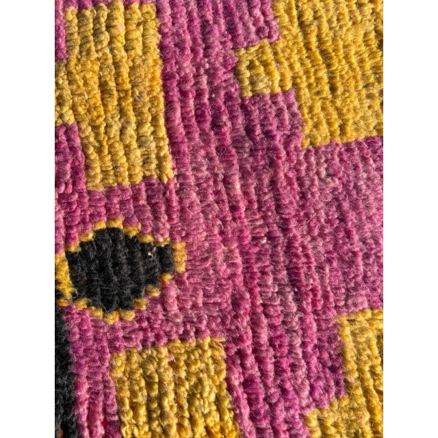 Purple Traditional Moroccan Berber Area Rug For Sale - Image 6 of 7