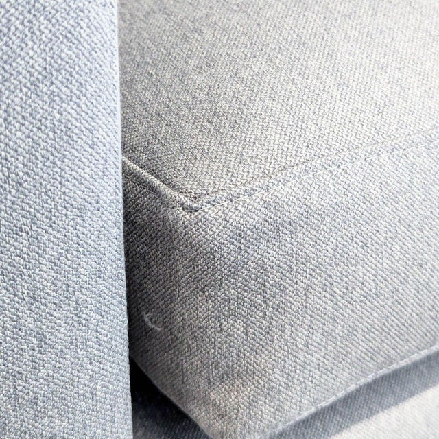 2010s Room & Board Jasper 3-Seat Modern Gray Sofa For Sale - Image 5 of 6