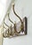 Antique 19th Century Gothic Four Hat and Coat Hooks in Brass and Ceramic, 1890s For Sale - Image 9 of 18