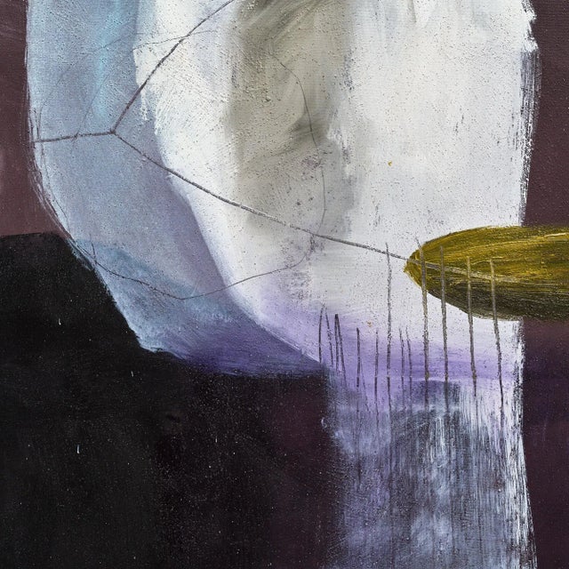 “Di Stelle Cadenti” Italian Mid-Century Painting For Sale - Image 9 of 9