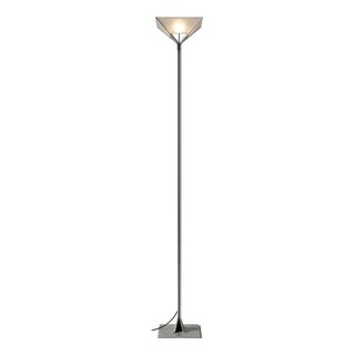 Gray Butterfly Floor Lamp by Tobia Scarpa for Floss, 1975 For Sale
