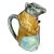 French Majolica Rat Pitcher Poet Laval, Circa 1900 For Sale