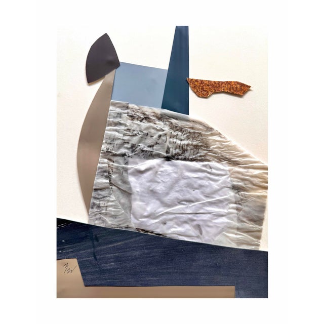 "Memorabilia" is an original mixed media collage on paper by Zac Woodiel. This is one of nine pieces in the "Memorabilia"...
