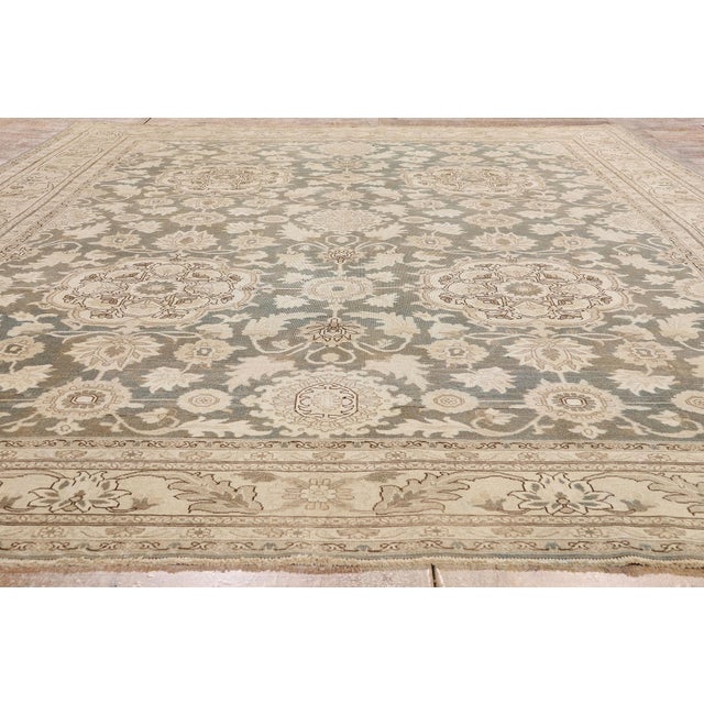 Antique Persian Tabriz Rug, 09'04 X 12'09 For Sale - Image 9 of 10