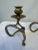 Pair of Twisted Brass Candlesticks – Art Nouveau Style Celebrate the elegance of the Art Nouveau era with this pair of...
