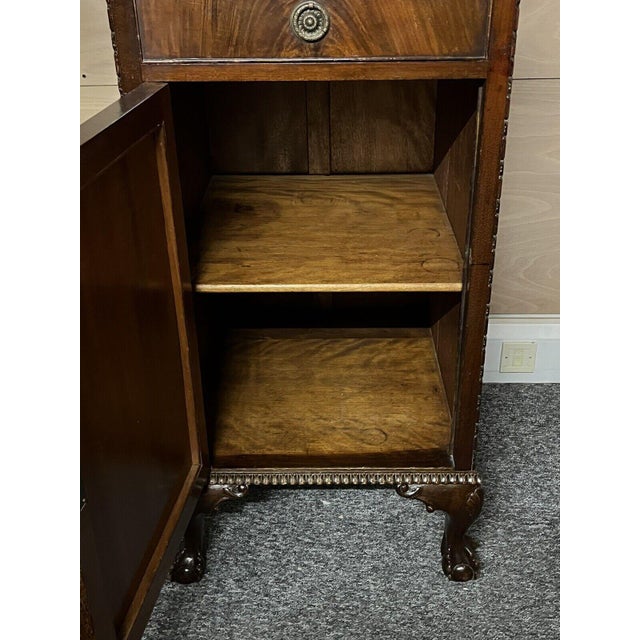 Edwardian Mahogany Wine Cabinet Celleratte For Sale - Image 9 of 15