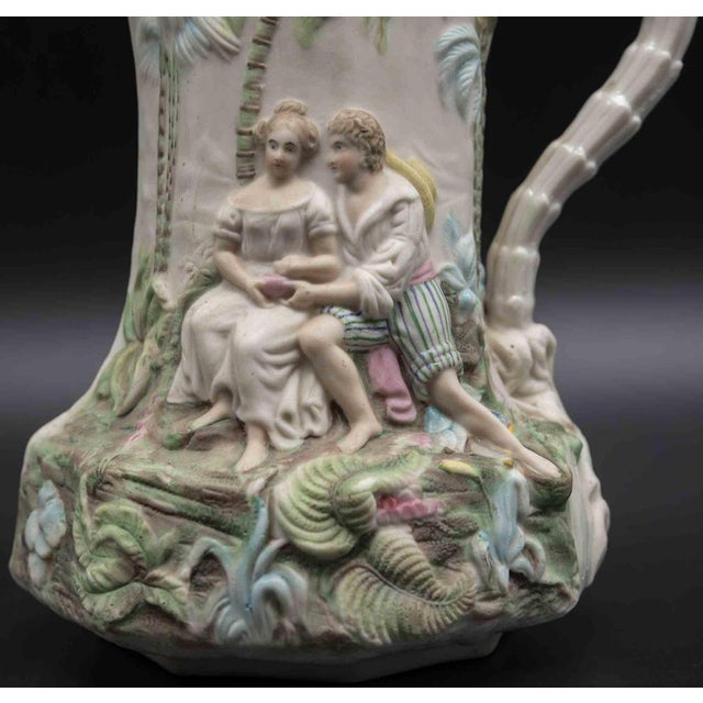 Italian Modern Ceramic Jugs, Early 20th Century, Set of 2 For Sale - Image 4 of 6