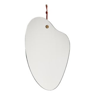 Vintage Organic Shaped Wall Mirror, 1970s For Sale