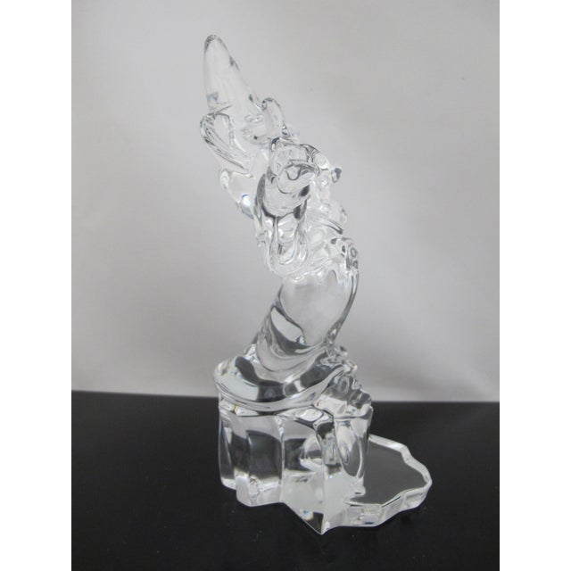 Disney Waterford Crystal Mickey Mouse Sorcerer Limited Edition of 750 in Box For Sale In Portland, OR - Image 6 of 18