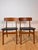 Vintage Teak Dining Chairs, Denmark, 1960s, Set of 2 For Sale - Image 6 of 6