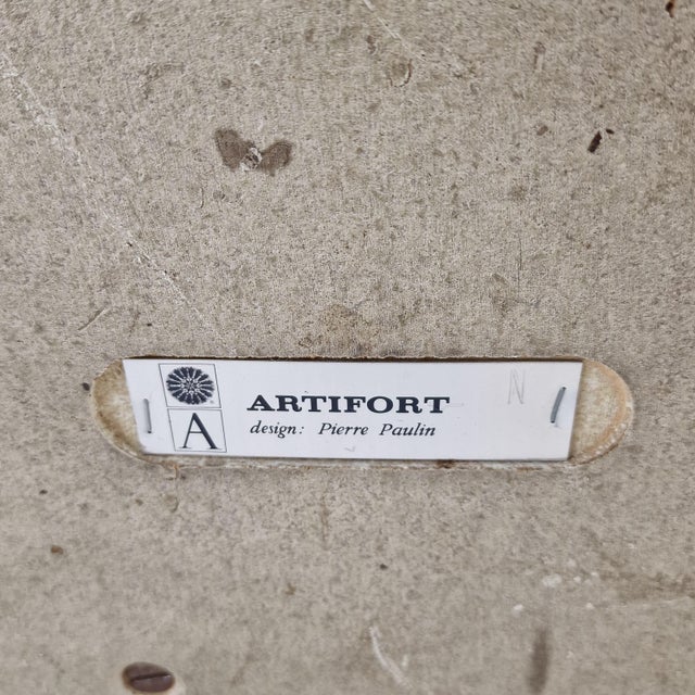 Set of Mushroom Armchair and Ottoman by Pierre Paulin for Artifort, 1960s For Sale - Image 17 of 18