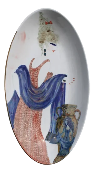Decorative Bowl by Inese Brants, 2000s